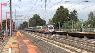 preview picture of video 'NJT & Amtrak - Elizabeth; August 19th, 2013'