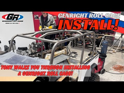 How To Install A GenRight Full Roll Cage! Tony Shows You How To Install And All The Options!