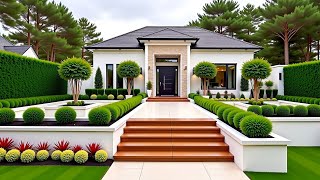 Top 100 Modern Front Yard Garden Design Ideas 2025 | Stylish Landscaping & Outdoor Decor Inspiration