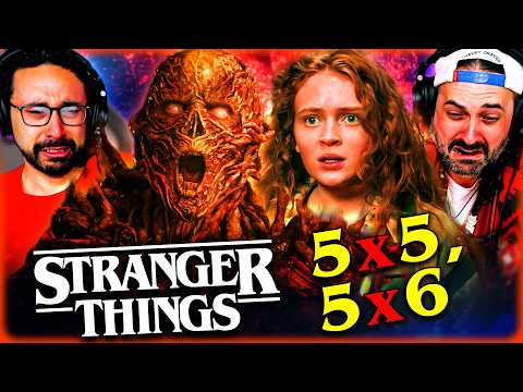 STRANGER THINGS Season 5 Episode 5 & 6 REACTION!! Netflix Vol. 2 | Vecna | Millie Bobby Brown