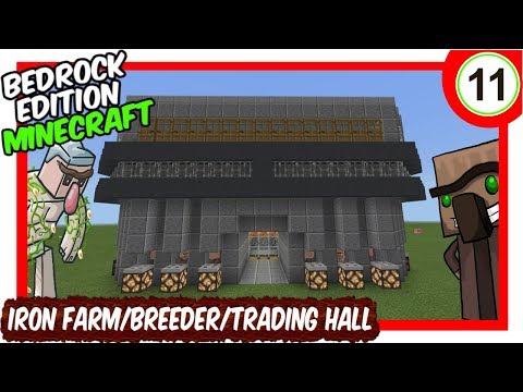 Insane Iron Farm & Villager Breeder Tutorial!