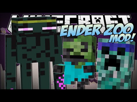 Minecraft | ENDER ZOO MOD (Undead Warriors, Enderminys & More!) | Mod Showcase Video