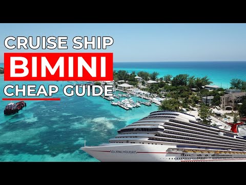 Bimini, Bahamas Cruise Port | What We Did For CHEAP (3 People less than $160)