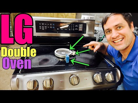 Why This LG Double Oven Is Having Top Burner Problems | Quick Switch & Element Fix | LDE4415BD/00