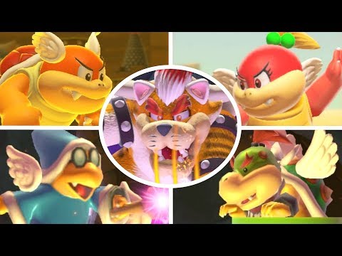 Super Mario Maker 2 - All Bosses (No Damage) Video