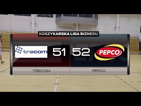 Trecom vs Pepco - IV kolejka - Superliga Poznań - Koszykarska Liga Biznesu