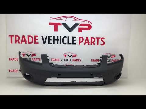 Fits Ford Transit Connect 2009-2013 Front Bumper Black With Fog Light No Pdc Holes video