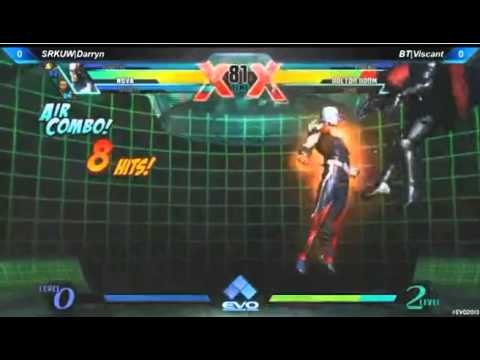 EVO2013 UMVC3 SRKUW Darryn vs BT Viscant