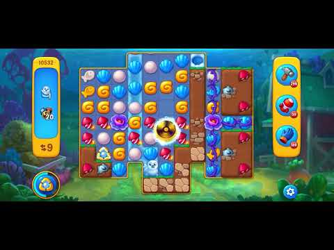 Fishdom level 10532 no boosters フィッシュダム ノーマル