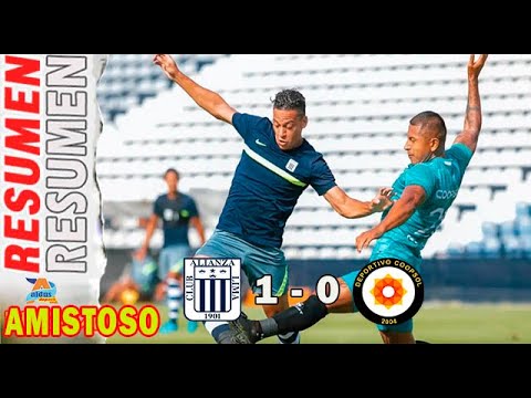 ALIANZA LIMA 1   0 DEPORTIVO COOPSOL Amistoso - 2022