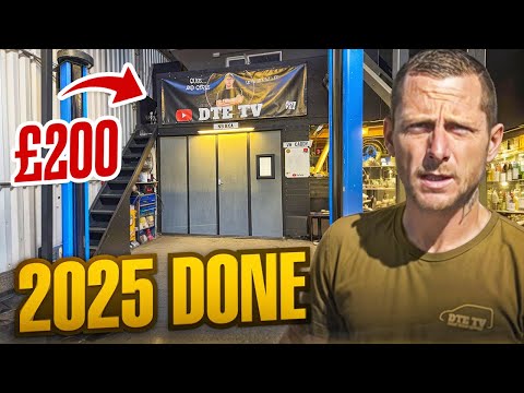 2025 recap - workshop overhaul for cheap - project update 