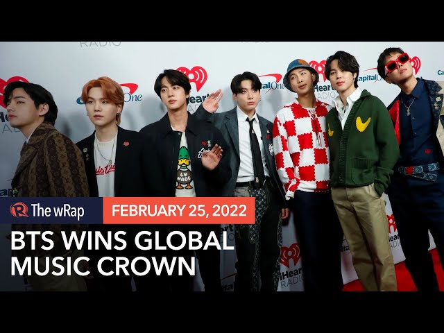 BTS wins global music crown for second year in a row