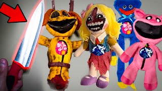 CUTTING OPEN MONSTER DOGDAY, MISS DELIGHT, HUGGY WUGGY, & PICKY PIGGY (POPPY PLAYTIME CHAPTER 3)