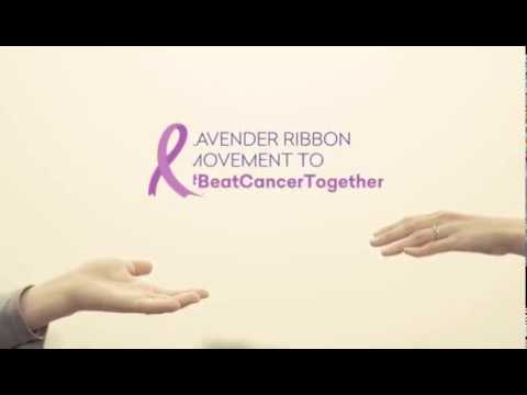 Krushna is supporting Lavender Ribbon Movement