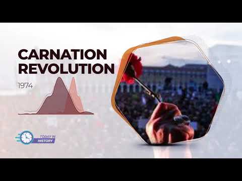 Today in History - Apr 25 - Carnation Revolution (1974)