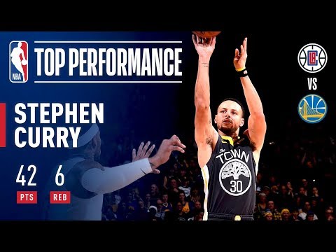 Stephen Curry Drops 42 POINTS in Clutch Performance Against The Clippers | December 23, 2018