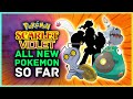 Pokémon Scarlet and Violet - All New Pokemon So Far! Legendary, Starters, Pokedex & More!