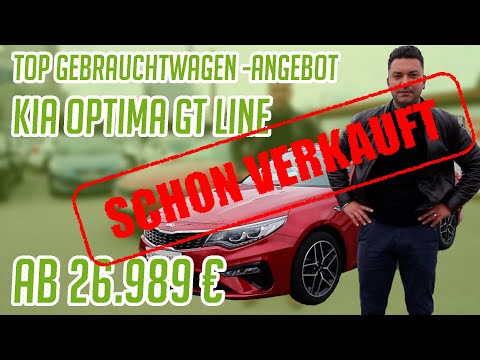 Gebrauchtwagen des Monats Juni - Kia Optima SW GT-Line