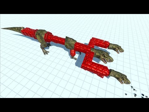 CORRUPTED REX vs WORKSHOP CREATIONS  - Animal Revolt Battle Simulator