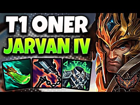 T1 Oner Jarvan IV vs Zac [ Jungle ] Patch 13.19 Korea Grandmaster ✅