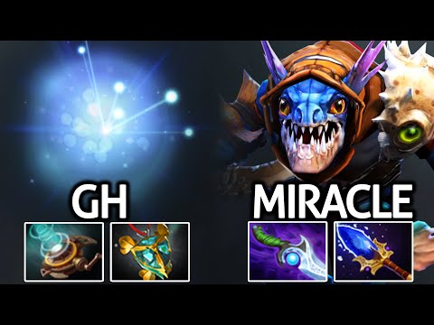 MIRACLE Pos 1 Slark & GH Pos 5 IO in Same Team Totally Destroyed Dota 2