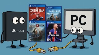 TUTORIAL COMO ENVIAR PKG 🧑‍🚀 PESADOS DE PC A PS4 CON CABLE DE RED SIN INTERNET SUPER RAPIDO Y FACIL