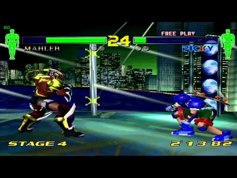 Fighting Vipers 2 Arcade Gameplay (Dreamcast)