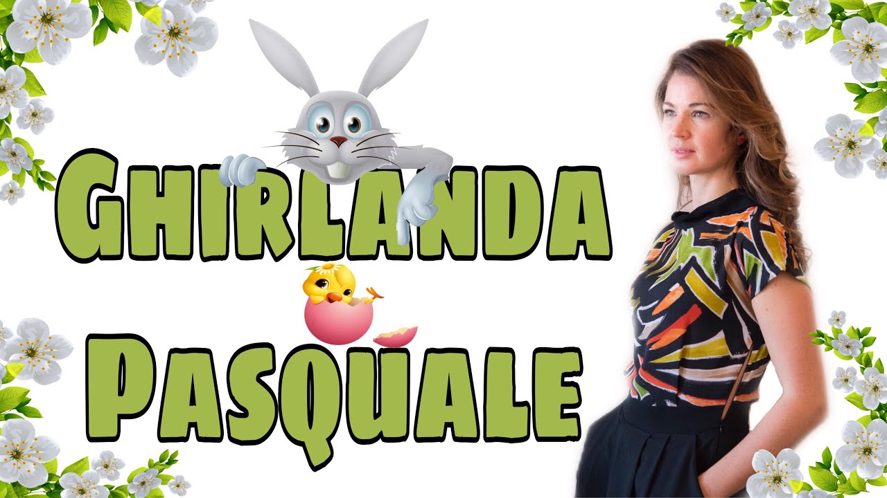 COME REALIZZARE UNA GHIRLANDA PER PASQUA FUORI PORTA - FAI DA TE