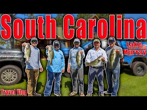 LAKE MURRAY - MLF Bass Pro Tour Stage 3 - Travel Vlog