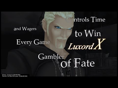 Luxord [ALL CUTSCENES] | Kingdom Hearts Series THE MOVIE