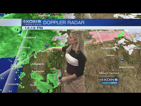 Noon Thursday Forecast KOIN 6 News December 28, 2017