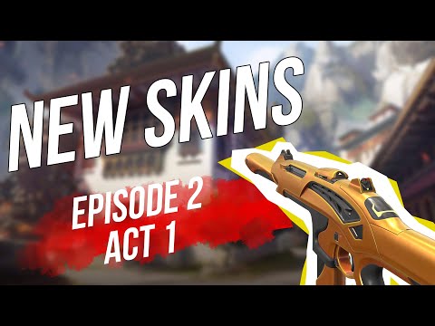 *NEW* Skins in VALORANT - Episode 2 - Act 1