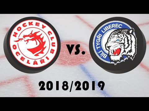 Česká hokejová extraliga 2018/2019 - Finále - HC Oceláři Třinec - Bílí Tygři Liberec