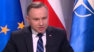 Andrzej Duda o Węgrach: “Trudno mi tą postawę zrozumieć, ta polityka dla Węgier będzie kosztowna”