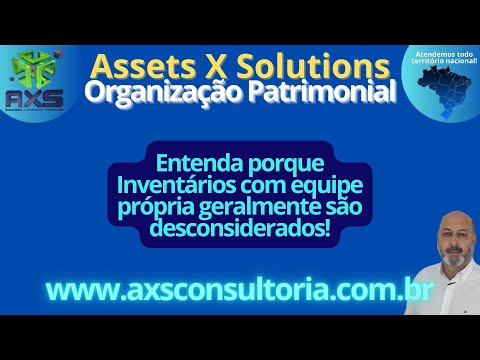 Entenda porque projetos de Inventários com equipe própria geralmente são descartados @axsconsultoria Avaliação Patrimonial Inventario Patrimonial Controle Patrimonial Controle Ativo