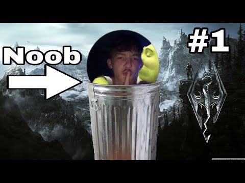 Noob Tries Out Skyrim! (GONE WRONG) EPISODE 1