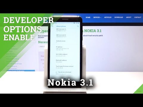 How to Enable Developer Options on Nokia 3.1 - USB Debugging / OEM Unlock