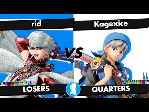 rid (Bayonetta) Vs. Kagexice (Hero) | MS smash - Losers Quarters - SSBU