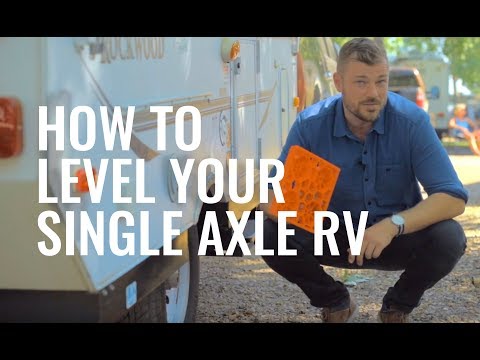 How to Level Your Single Axle RV Like a Pro | with Lynx Levelers RV Leveling Blocks