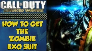 CallOfDuty Advanced Warfare How to Get the Zombie Exo Suit
