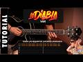 LA DIABLA - Xavi - Tutorial de Guitarra (2 REQUINTOS) | CHORDS
