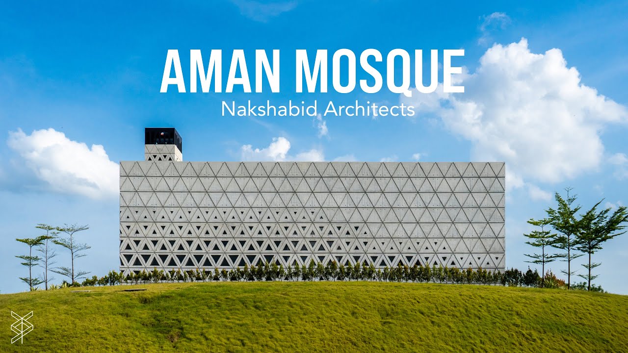 Introducing a new language in mosque architecture.