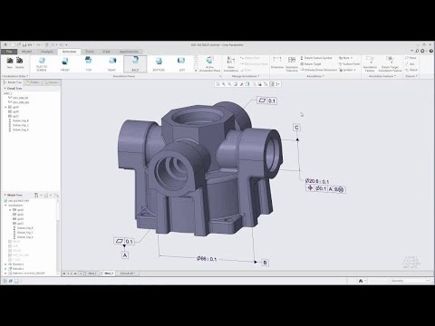 New to Creo 4.0 - Fully–Semantic References for Geometric Tolerances in MBD