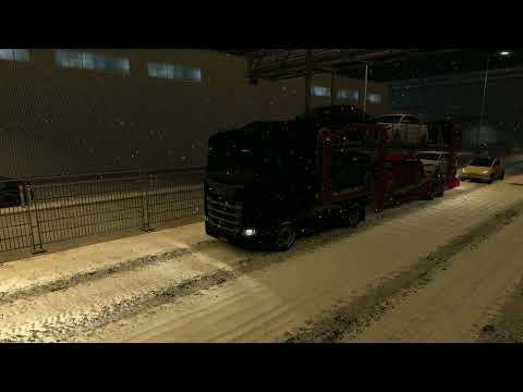 Frosty Winter Weather Mod v10 | Euro Truck Simulator 1.53