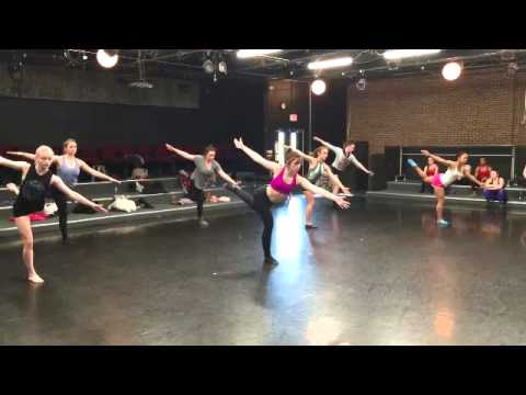 Matt Mattox Freestyle Jazz Dance Exercises - Jazz 3 Group #1