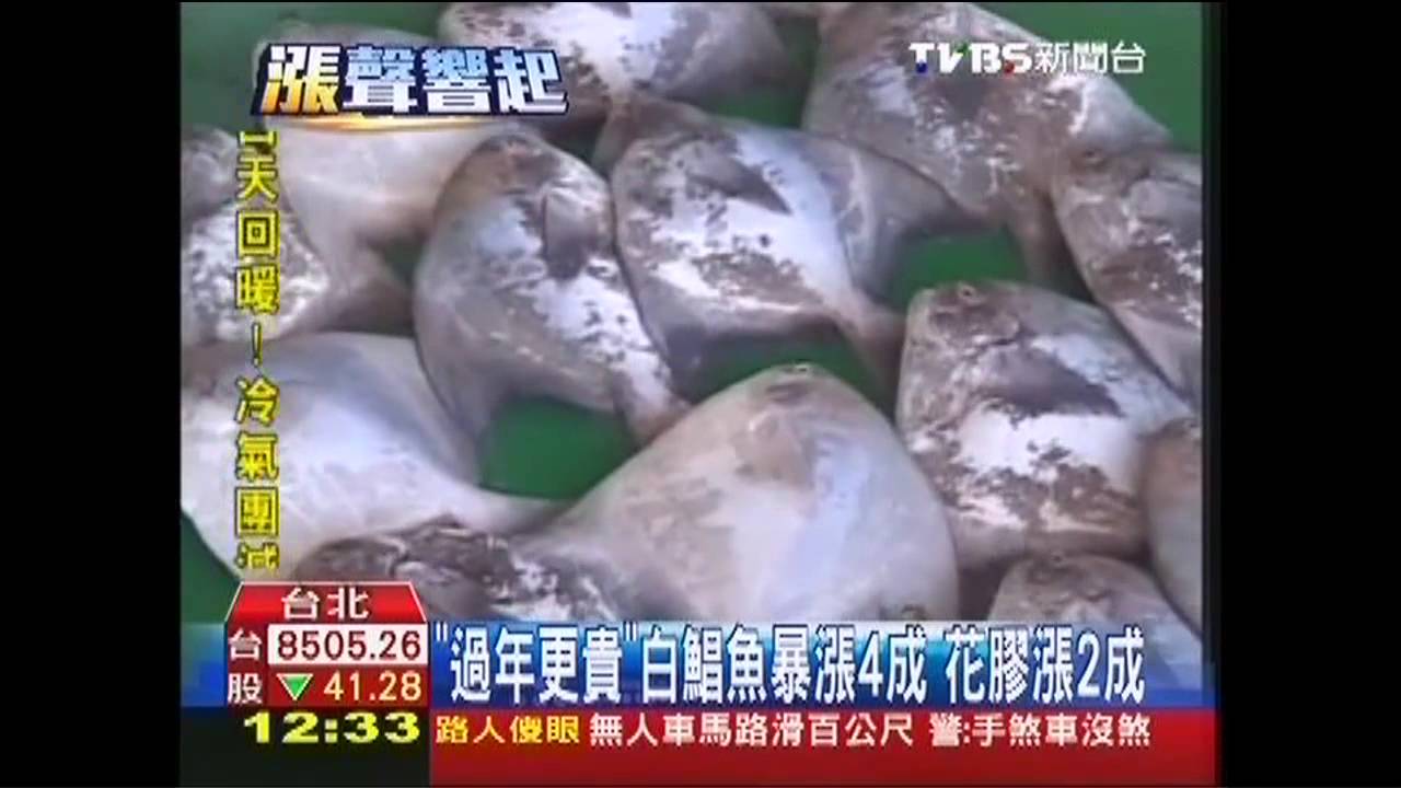 「過年更貴」白鯧魚暴漲4成　花膠漲2成