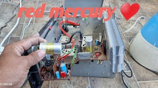 How to remove red mercury from old radio 📻/red mercury