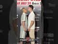Isaac Cruz STARES DOWN Cabrera in INTENSE first face off at Grand Arrivals!