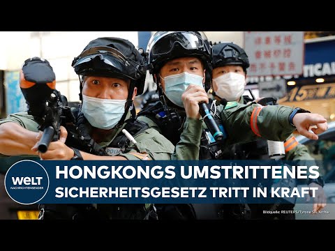 SICHERHEITSGESETZ IN HONGKONG: China setzt Kopfgeld gegen Oppositionelle im Ausland aus