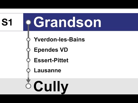 annonces CFF » S1 Grandson — Cully (2023) | RER Vaud | SLBahnen